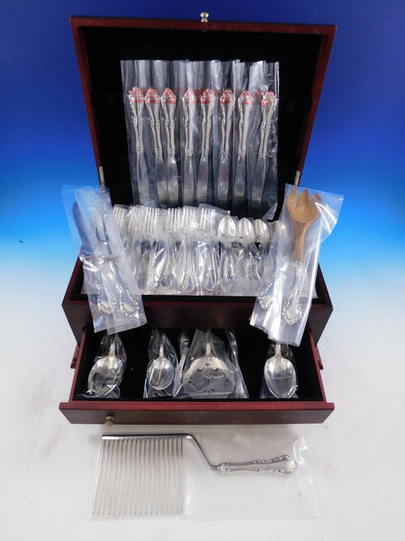 Chelsea Manor by Gorham Sterling Silver Flatware Service for 8 Set 43 pieces New