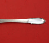Beaded by Georg Jensen Sterling Silver Ice Spoon Pierced 9 1/8" Heirloom
