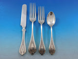 Florentine by Wendt Sterling Silver Flatware Set 12 Service 72 pcs in Box Rare