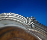 Marie Antoinette by Unknown Silverplate and Wood Champagne Coaster Pair (#5611)