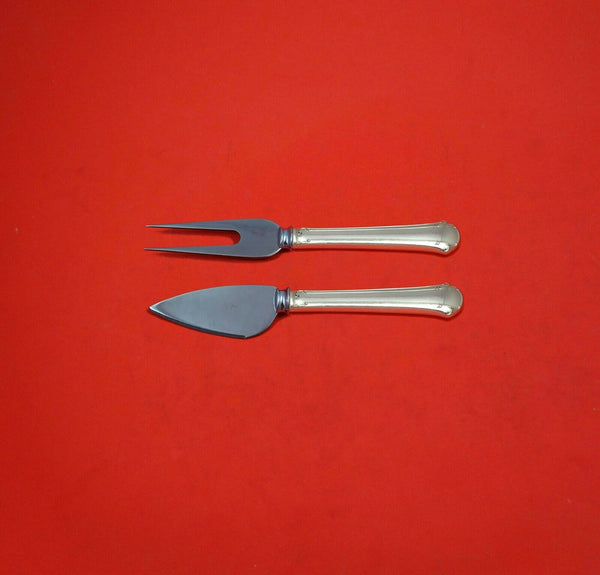 Chippendale by Towle Sterling Silver Hard Cheese Serving Set 2-piece Custom Made