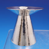 Kalo Sterling Silver Candlestick Pair Handwrought #C11 2 3/4" x 3" (#9256)
