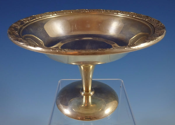 Dancing Flowers by Reed and Barton Sterling Silver Compote #X532 (#1146)