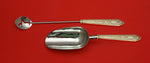 Mary II by Lunt Sterling Silver Bar Set 2pc HHWS  Custom Made