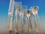 Lily by Carrs Sterling Silver Flatware Service For 10 Dinner Set 52 Pieces New