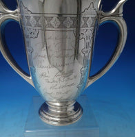 Lap Over Edge Acid Etched by Tiffany and Co Sterling Silver Trophy 24.6ozt #6087