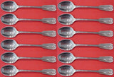 Palm by Tiffany and Co Sterling Silver Demitasse Spoon Set 12 pieces 4 1/8"