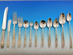 Wedgwood by International Sterling Silver Flatware Set for 8 Service 107 Pieces