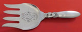 Cactus by Georg Jensen Sterling Silver Fish Serving Fork HH AS Fish on Blade 8"