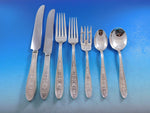 Wedgwood by International Sterling Silver Flatware Service Dinner & Lunch 86 pcs