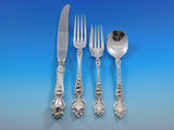 Violet by Wallace Sterling Silver Flatware Service for 8 Set 40 pcs no monograms