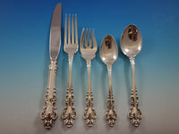 Spanish Baroque by Reed & Barton Sterling Silver Flatware Set 8 Service 45 pcs