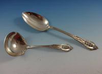 Rose Point by Wallace Sterling Silver Flatware Set For 8 Service 59 Pieces