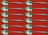 Craftsman by Towle Sterling Silver Grapefruit Spoon Custom Set 12 pcs 6" Fluted