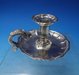 Silver on Copper Chamber Stick 2 1/4" x 4" (#6486)