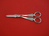 English Estate Sterling Silver Grape Shears AS Sheffield 1904  6 7/8"