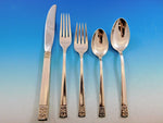 Laureate by Towle Sterling Silver Flatware Set for 8 Service 45 pieces