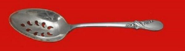 May Melody by International Sterling Silver Serving Spoon Pierced 9-Hole Custom