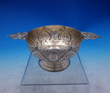 Robert Sawers Scottish Sterling Silver Child's Bowl Footed Cast Handles (#3912)