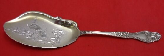 Verona by Lunt Sterling Silver Ice Cream Server Circa1894 Brite Cut 8 5/8" Gw
