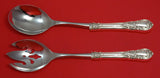 America Victorian by Lunt Sterling Silver Salad Serving Set Pierced Custom 2pc