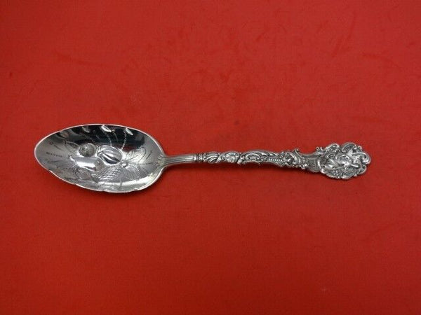 Versailles by Gorham Sterling Silver Berry Spoon Embossed with Fruit 8 1/2"