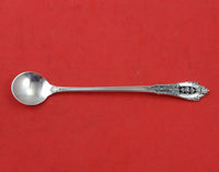 Rose Point by Wallace Sterling Silver Mustard Ladle Original 4 1/4" Rare