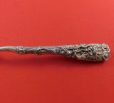 Chinese Sterling Silver Salad Fork HH AS with Dragon Design 5 5/8" Flatware