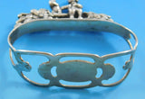 Labors of Cupid .835 Silver Napkin Ring w/ Child and Squirrel Made in W. Germany