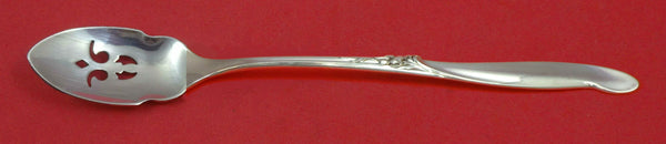 Silver Melody by International Sterling Silver Olive Spoon Pierced Long Custom