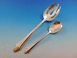 Edgemont Gold by Gorham Sterling Silver Flatware Set For 12 Service 54 Pieces