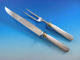 Ashmont Gold by Reed & Barton Sterling Silver Flatware Set for 12 56 pcs Dinner
