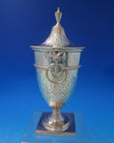 Sheffield English Estate Silverplated Copper Urn w/Ram Handles and Lid #5408