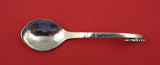 Ornamental By Georg Jensen Sterling Silver Sugar Spoon #47 w/ leaf bowl 4 5/8"