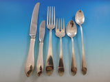 Pointed Antique by R&B D&H Sterling Silver Flatware Set 12 Service 90 Pcs Dinner