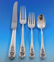 Pendant of Fruit by Lunt Sterling Silver Flatware Set for 12 Service 84 pieces