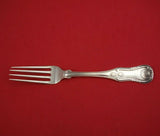 King by Jones, Low and Ball Coin Silver Dinner Fork 8" Flatware