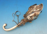 Sterling Art Nouveau Tussie Mussie Posey Posy Holder with Leaf Cup (#J1292)