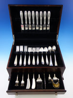 Puritan by Stieff Sterling Silver Flatware Set for 8 Service 63 pieces