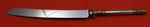 Aegean Weave Gold by Wallace Sterling Silver Wedding Cake Knife Org. w/ Guard
