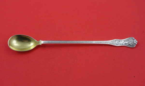 Olympian by Tiffany and Co Sterling Silver Iced Tea Spoon gold washed 7 1/2"