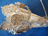 Silver Handmade Filigree Tripod Tussie Mussie Posey Posy Holder (#J1231)