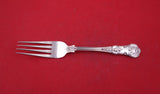 Queens by Wallace Sterling Silver Cold Meat Fork 9 5/8" Silverware