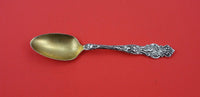 Irian by Wallace Sterling Silver Teaspoon gold washed 6"