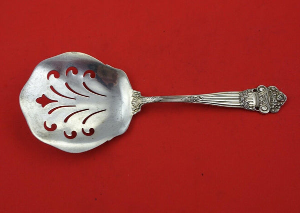 Georgian by Towle Sterling Silver Tomato Server Orig Unusual Piercing 7 5/8"