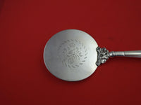 Acorn by Georg Jensen Sterling Tomato Server hammered engraved flower 8 7/8"