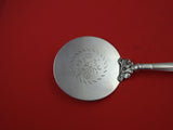 Acorn by Georg Jensen Sterling Tomato Server hammered engraved flower 8 7/8"