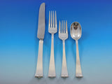Modern Georgian by Allan Adler Sterling Silver Flatware Set 12 Service 86 pieces