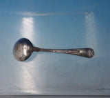 Bougainville by Hacker and Hermann Silverplate Salt Dip with Spoon Set (#5068)