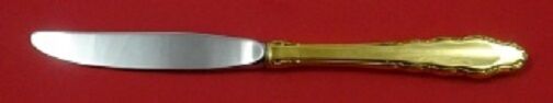 English Provincial Vermeil by Reed and Barton Sterling Regular Knife 9 1/8"